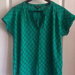 Banana Republic Green Blouse